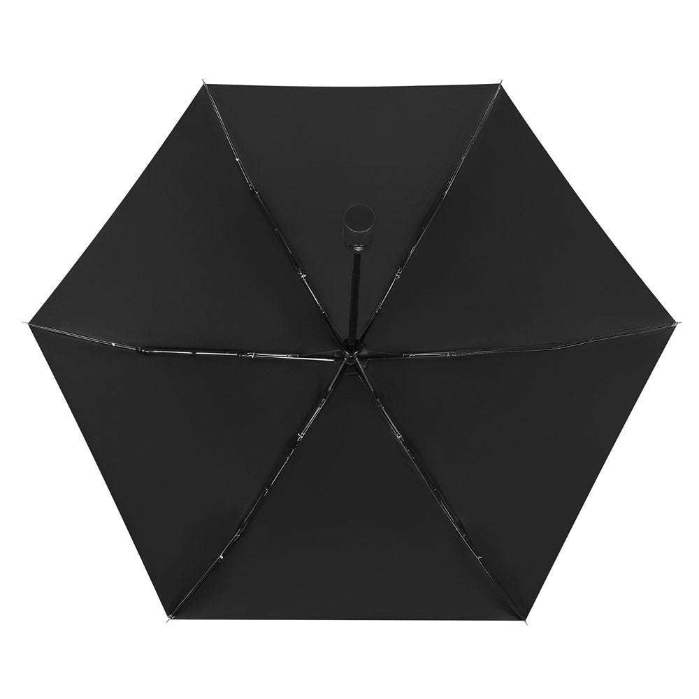 Miss Marti Quatrefoil Blanc et Noir Travel Umbrella