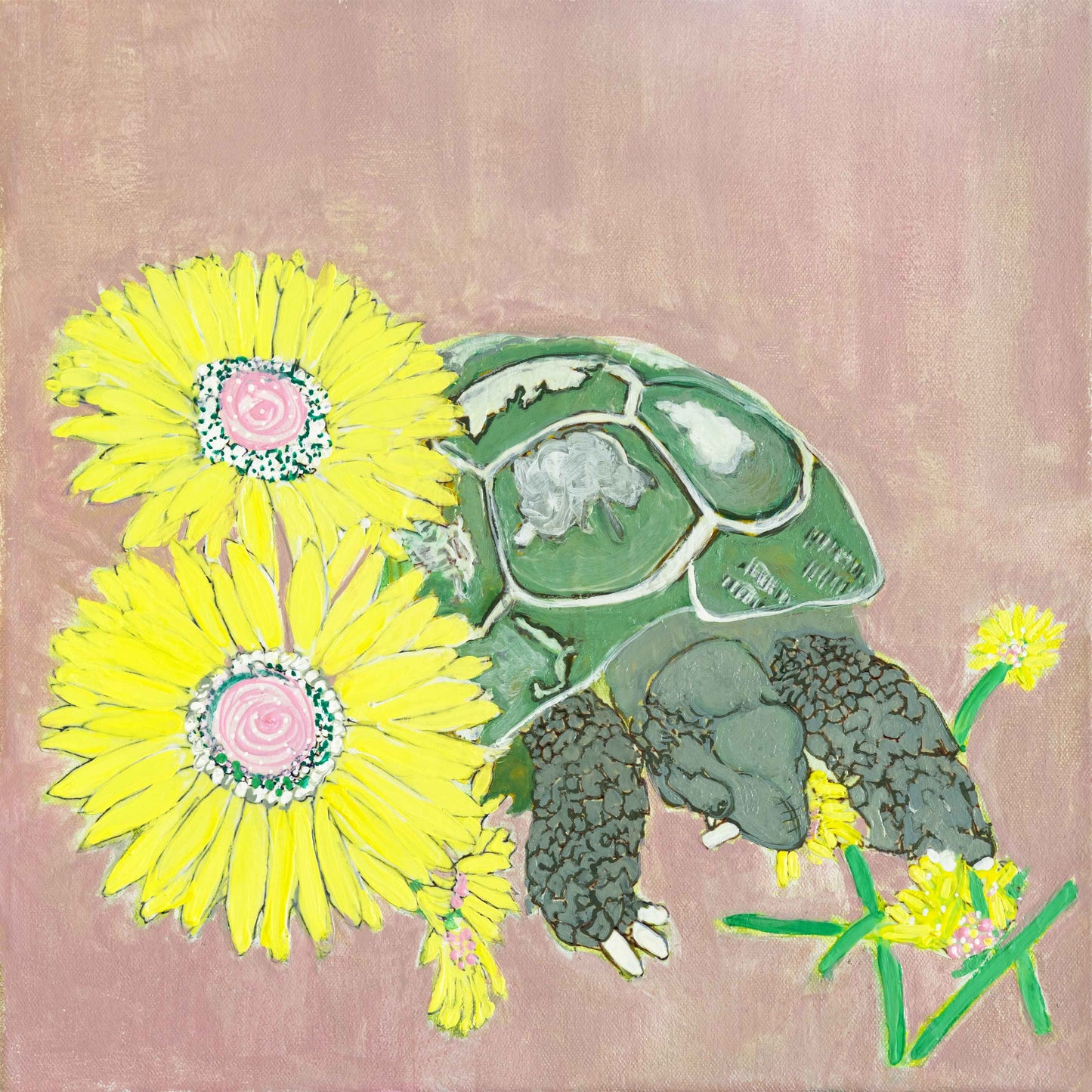 Dandy Having a Snack Framed Fine Art Print