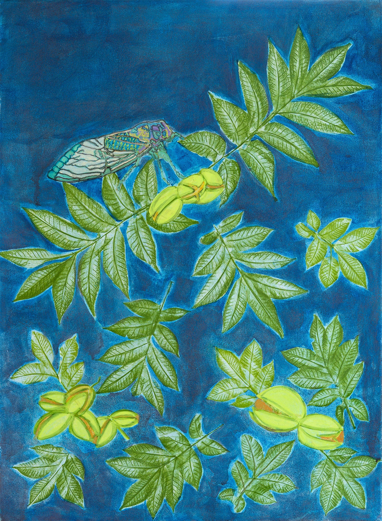 Summer Night Music Framed Fine Art Print