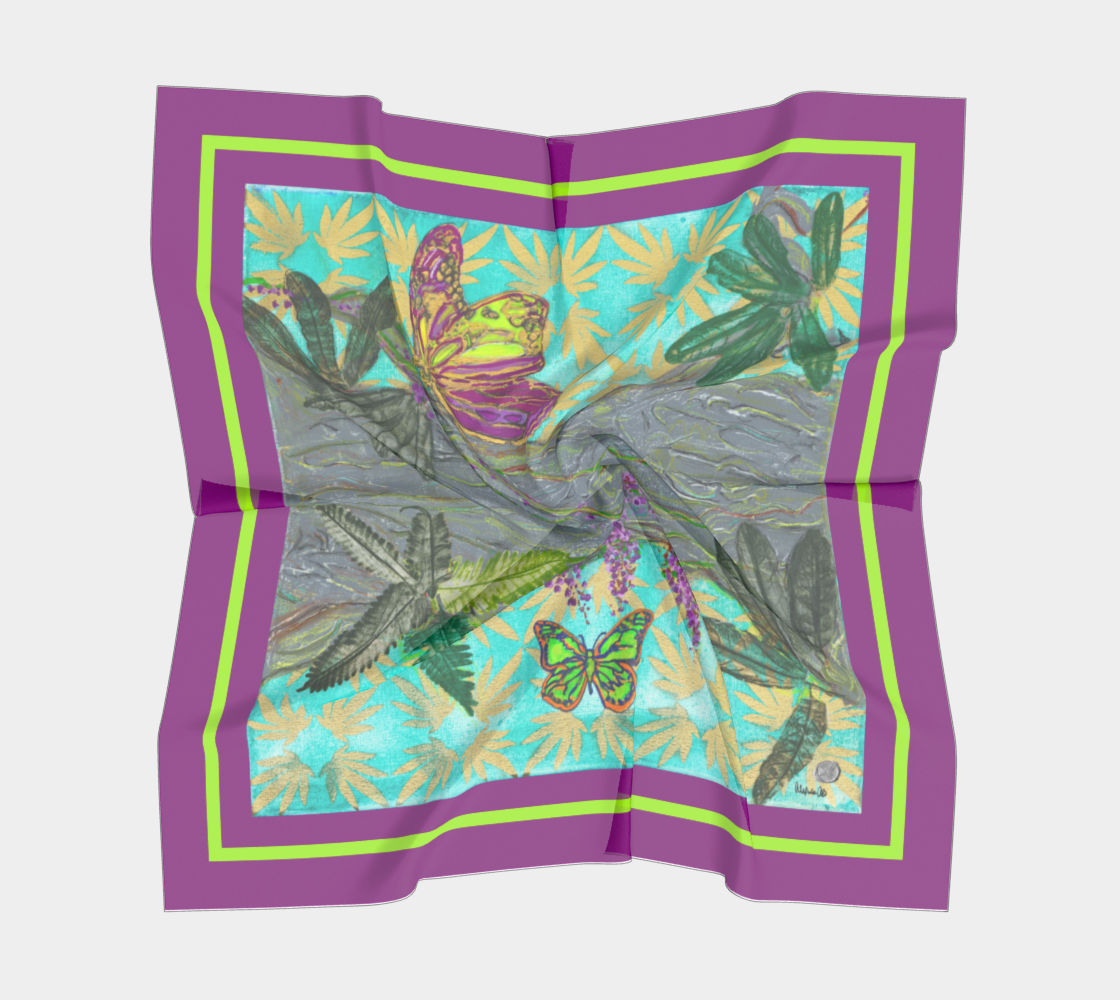 Out on a Limb I Silk Scarf