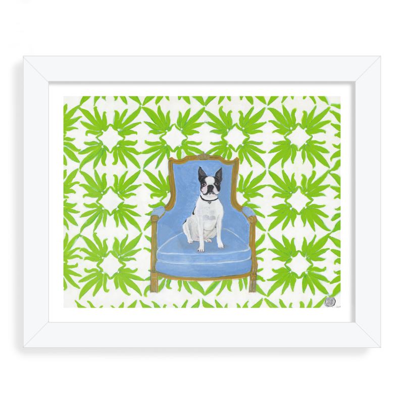 Louis XIV on Louis XVI Framed Fine Art Print