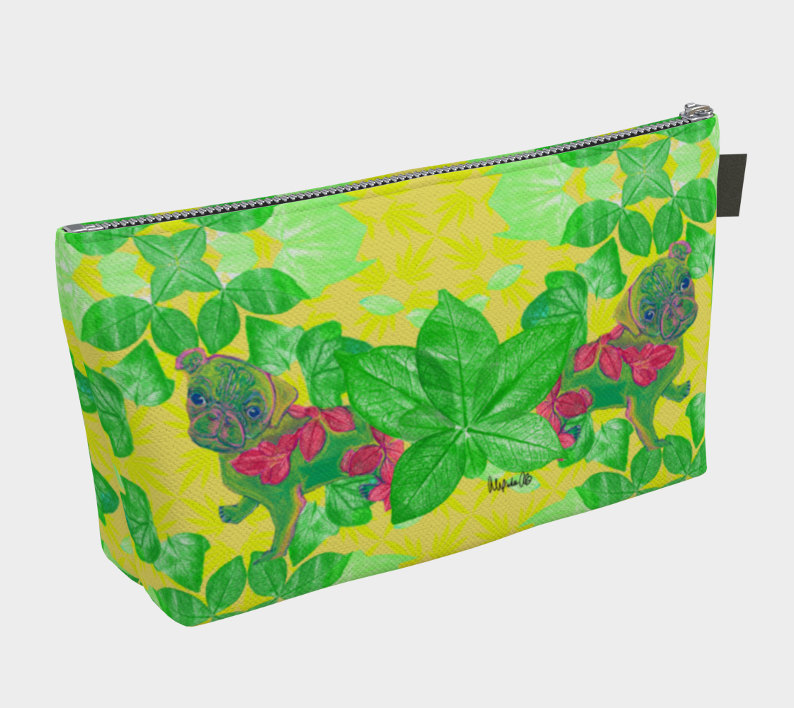 Weeji Twins Lemon and Ivy Makeup Bag