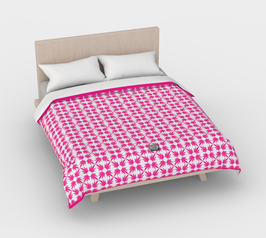 Neo Pink Twin Duvet Cover