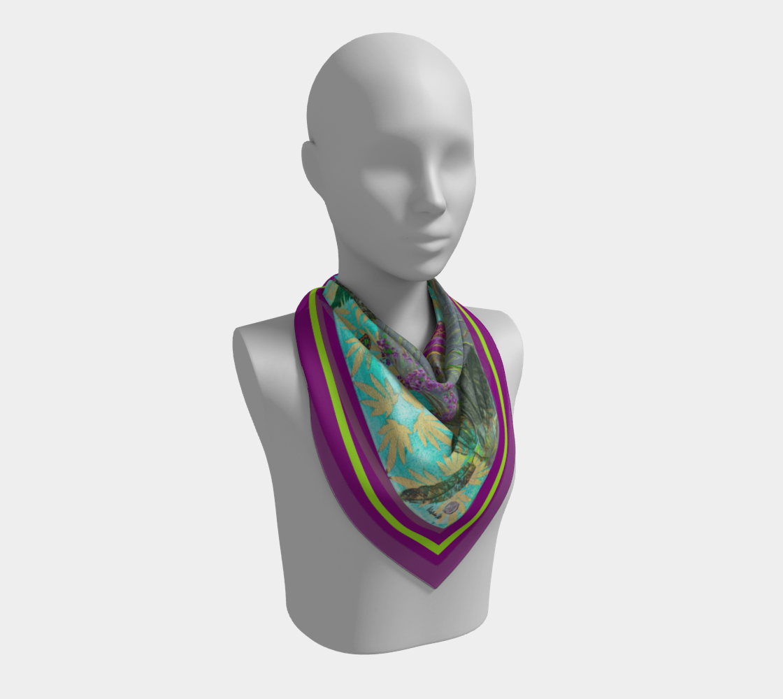 Out on a Limb I Silk Scarf