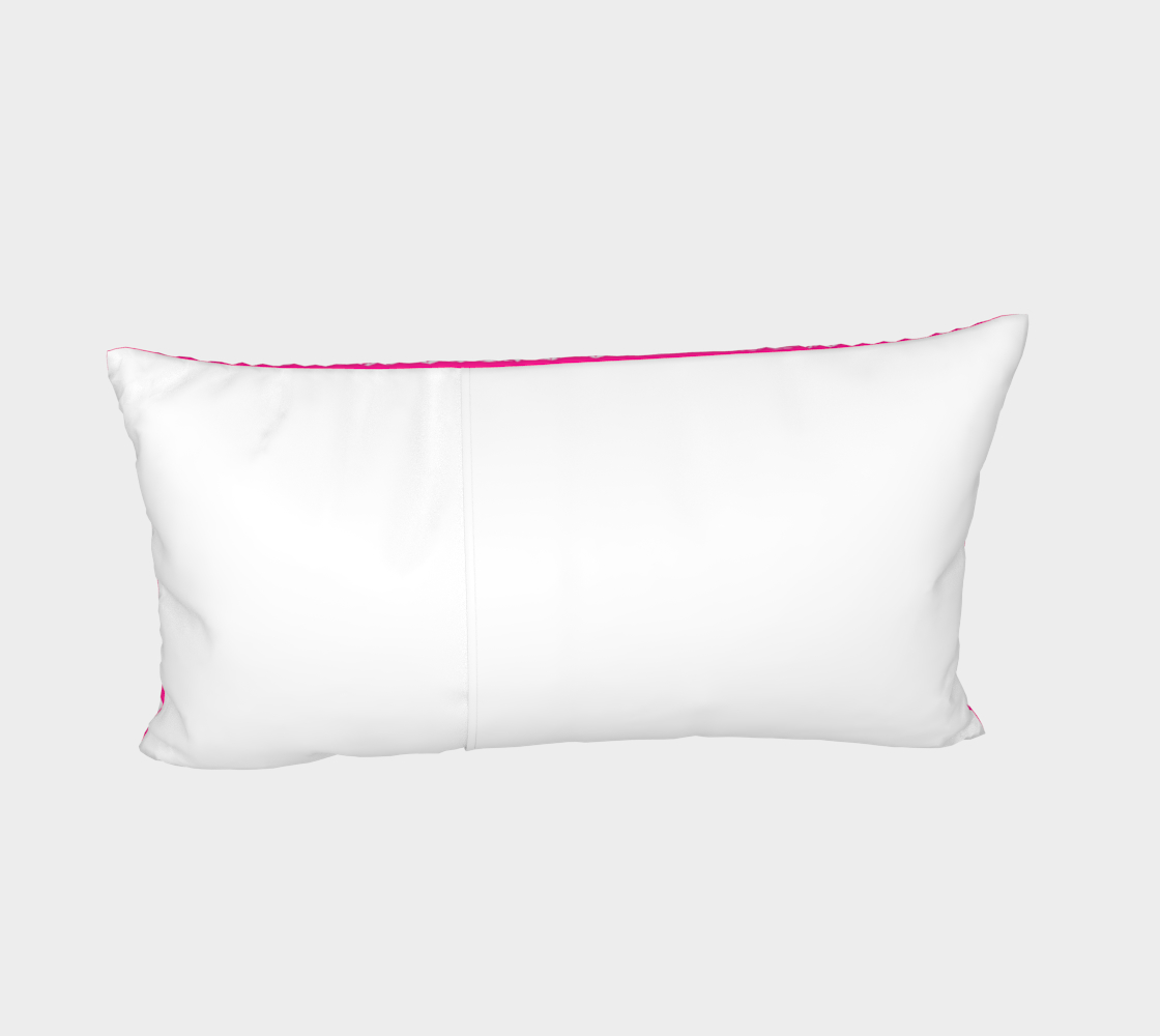 Neo Pink Quatrefoil Pillow Sham
