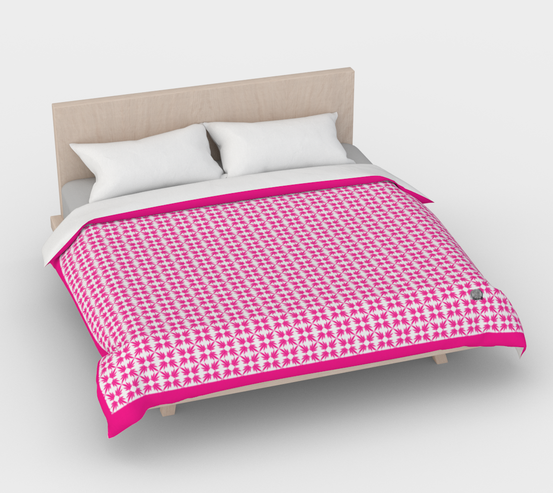 Neo Pink Twin Duvet Cover