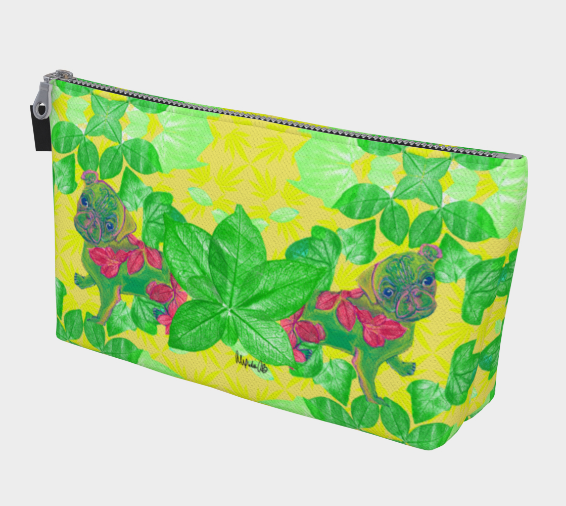 Weeji Twins Lemon and Ivy Makeup Bag