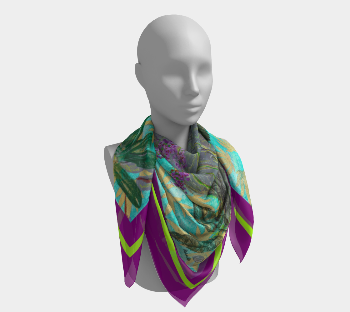 Out on a Limb I Silk Scarf