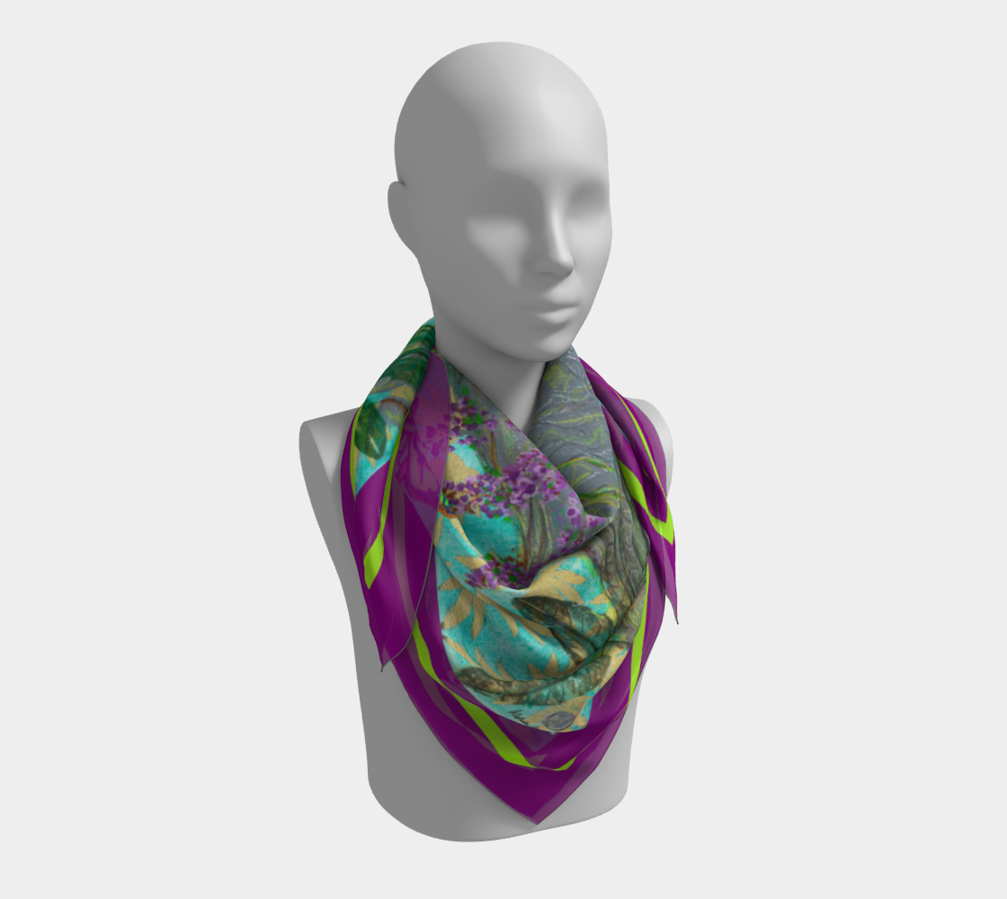 Out on a Limb I Silk Scarf