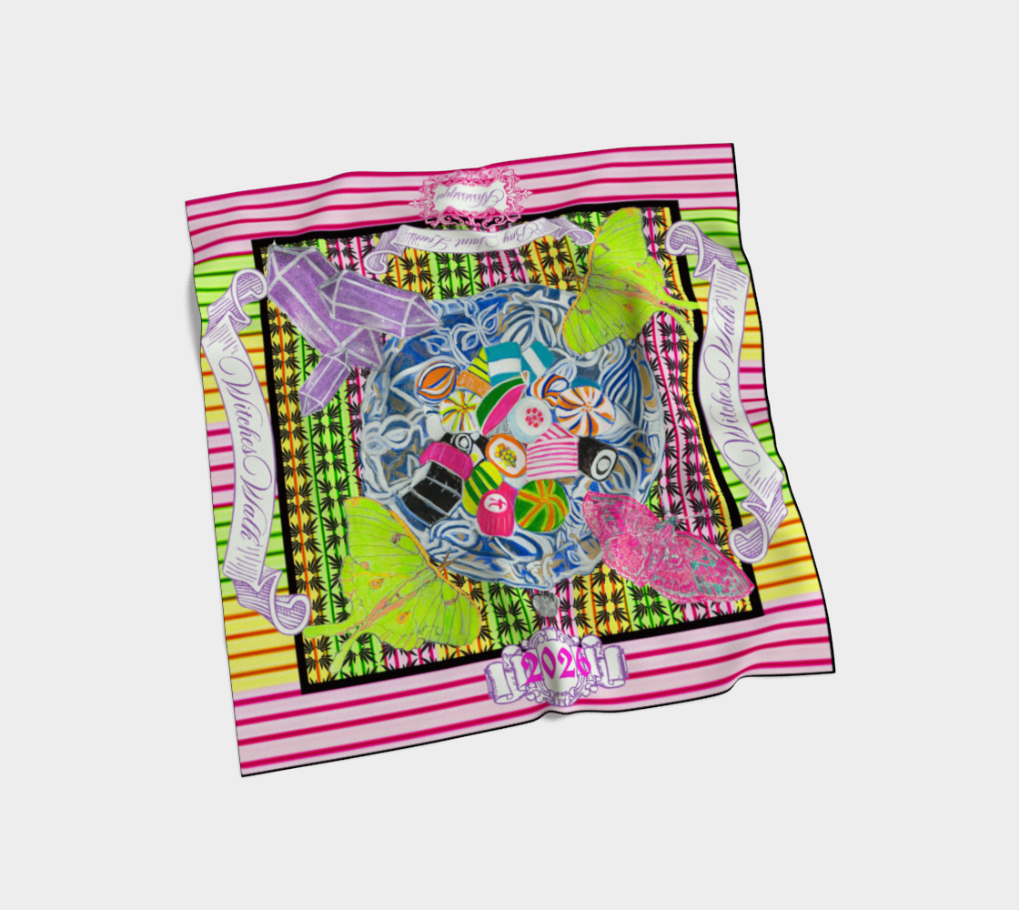 Witches Walk 2026 Commemorative Silk Scarf