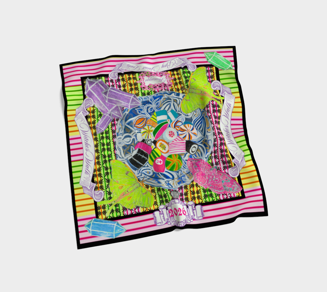Witches Walk 2026  Commemorative Silk Scarf
