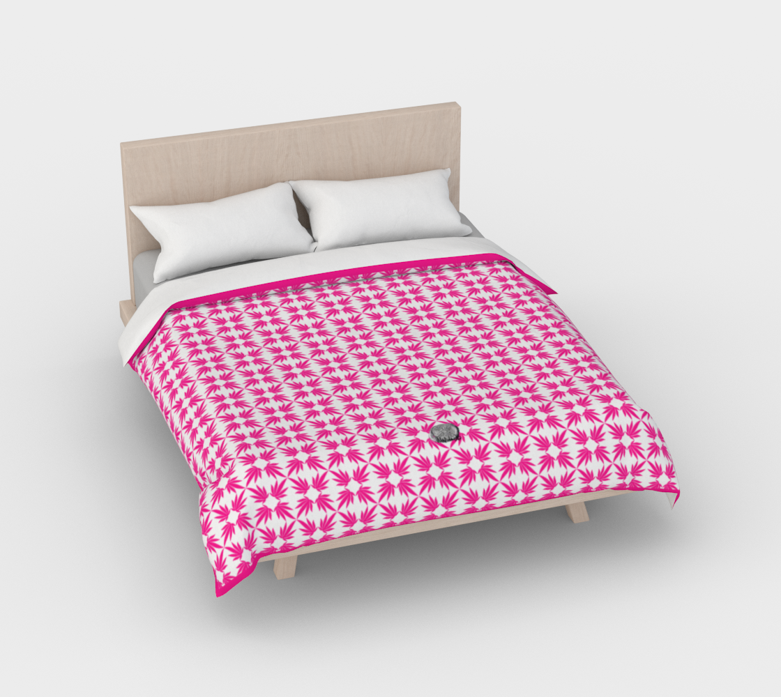 Neo Pink Twin Duvet Cover